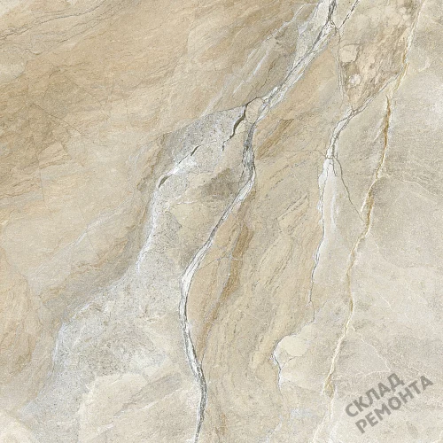 Фото Керамогранит лаппатированный Alma Ceramica Вулкано GFU6060VLC04L бежевый 600*600*9 – купить в Казане: цена, описание, фото. Интернет-магазин 3