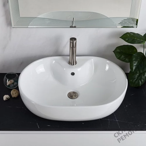 Фото Раковина накладная BelBagno BB1151 60 см купить в Казане: цена, описание, фото. Интернет-магазин 5