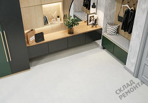Фото Керамогранит матовый Alma Ceramica Берлин GFU04BLN07R светло-серый 600*600*9 – купить в Казане: цена, описание, фото. Интернет-магазин 2