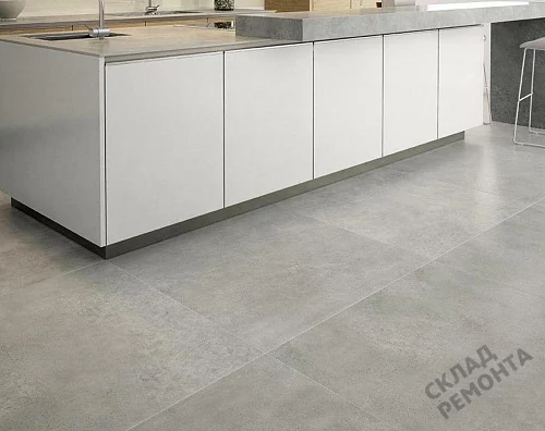 Фото Керамогранит матовый Steppe Ceramics Concrete Grey серый 600*600*9 – купить в Казане: цена, описание, фото. Интернет-магазин 3