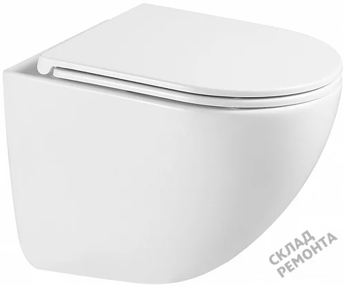 Фото Унитаз подвесной Calypso CS93UQ-TKS ультратихий смыв купить в Казане: цена, описание, фото. Интернет-магазин 2