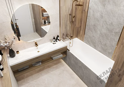 Фото Керамогранит матовый Alma Ceramica Риалто GFU04RLT04R бежевый 600*600*9 – купить в Казане: цена, описание, фото. Интернет-магазин 3