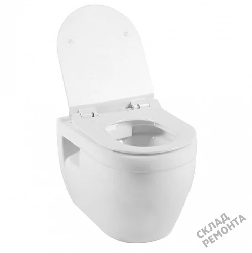Фото Унитаз подвесной Aquanet Glide-W (210772) безободковый купить в Казане: цена, описание, фото. Интернет-магазин 3