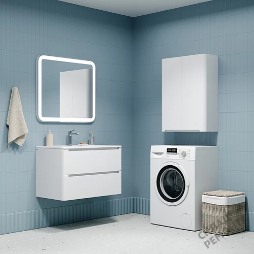 Фото Шкаф подвесной Iddis Эдифис EDI60W0i97, белый купить в Казане: цена, описание, фото. Интернет-магазин 4