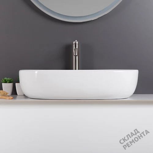 Фото Раковина накладная BelBagno BB1084 60 см купить в Казане: цена, описание, фото. Интернет-магазин 3