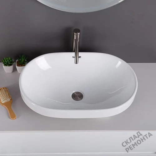 Фото Раковина накладная BelBagno BB1004 60 см купить в Казане: цена, описание, фото. Интернет-магазин 4