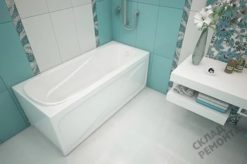 Фото Ванна акриловая Метакам Comfort 160*70  купить в Казане: цена, описание, фото. Интернет-магазин 7