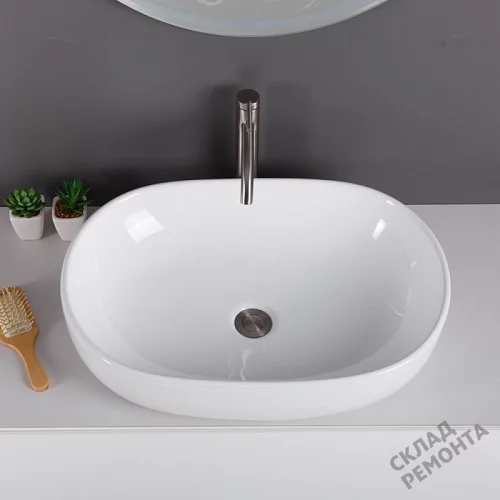 Фото Раковина накладная BelBagno BB1084 60 см купить в Казане: цена, описание, фото. Интернет-магазин 5