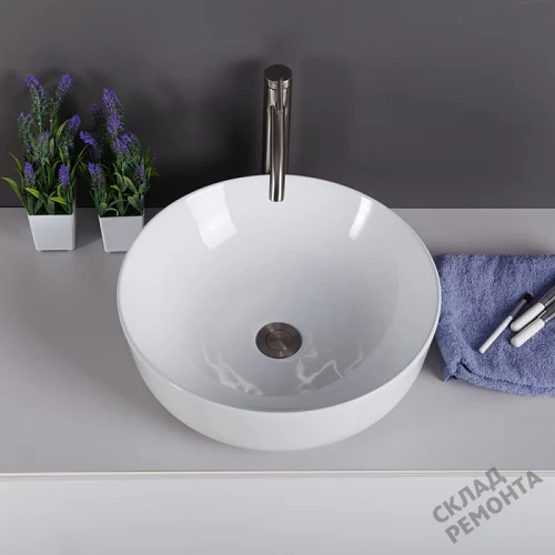 Фото Раковина накладная BelBagno BB1315 41 см купить в Казане: цена, описание, фото. Интернет-магазин 4