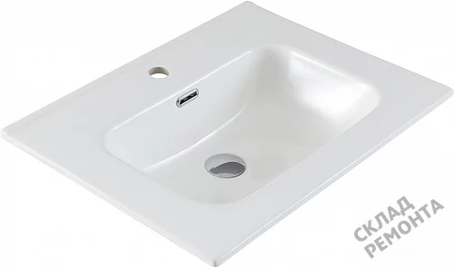 Фото Раковина на тумбу Aquanet Flat 60 (254363), 61 см купить в Казане: цена, описание, фото. Интернет-магазин 3