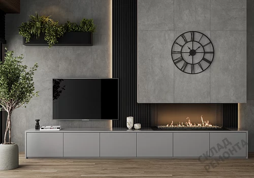 Фото Керамогранит матовый Alma Ceramica Юнико GFU60120UNK70R серый 1200*600*8,5 – купить в Казане: цена, описание, фото. Интернет-магазин 3