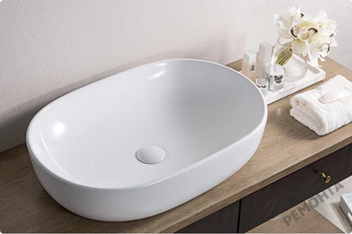 Фото Раковина накладная BelBagno BB1084 60 см купить в Казане: цена, описание, фото. Интернет-магазин 4